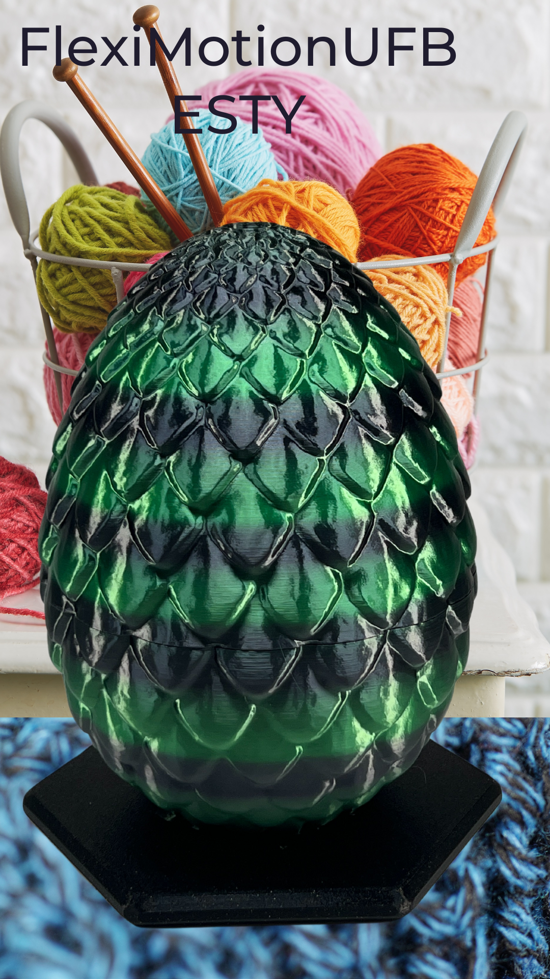 Enchanting Dragon Egg Yarn Bowl: A Knitter's Dream