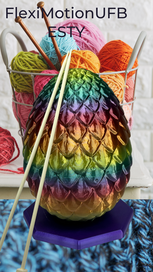 Enchanting Dragon Egg Yarn Bowl: A Knitter's Dream