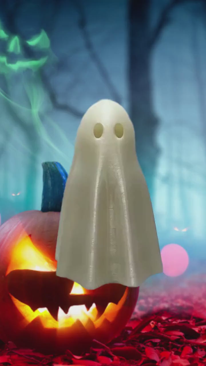 Zou Ghost a Friendly Halloween TicTok Ghost With Hidden Feet Trick or Treat Décor