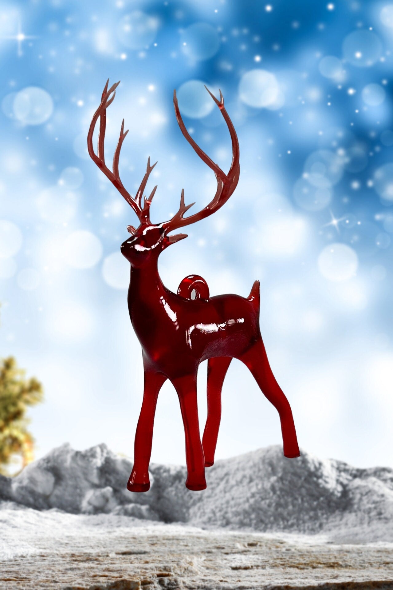 Reindeer Ornaments, for Christmas Trees